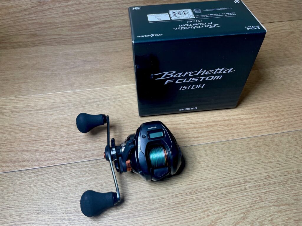 リール　ベイトリール　SHIMANO/シマノ　25バルケッタ　Fカスタム　151DH　買取ました　エコログ佐世保相浦店