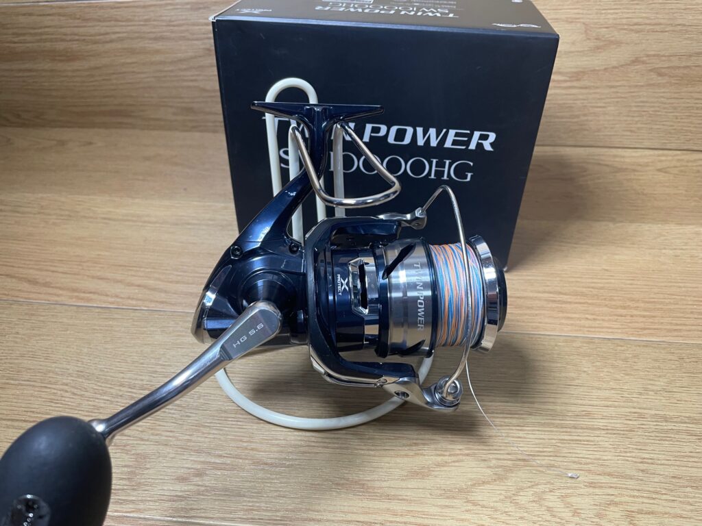 リール　スピニングリール　SHIMANO/シマノ　21ツインパワーSW10000HG　買取ました　エコログ佐世保相浦店
