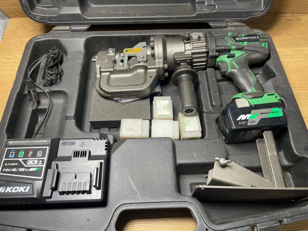 電動工具　コードレスパンチャー　IKURA/育良　ISK-MP20LF　買取ました　エコログ佐世保相浦店