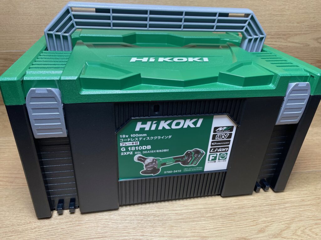 電動工具　コードレスディスクグラインダー　HiKOKI/ハイコーキ　G1810DB 2XPZ　買取ました　エコログ佐世保相浦店
