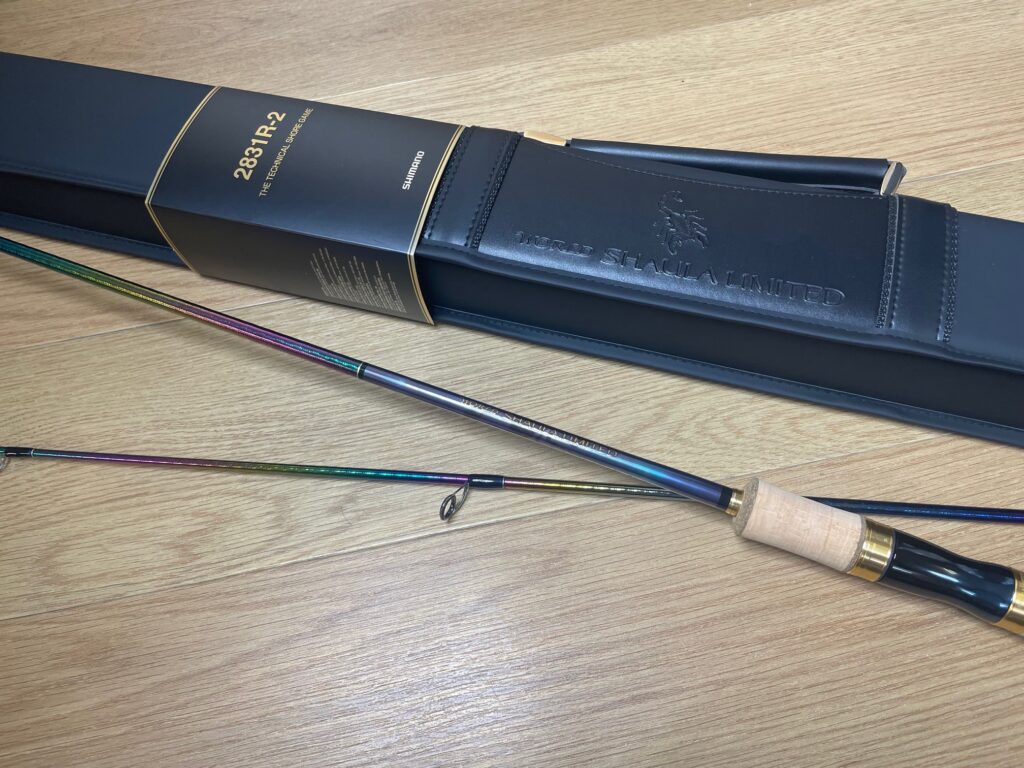 ロッド　フリースタイルロッド　SHIMANO/シマノ　ワールドシャウラリミテッド2831R-2　買取ました　エコログ佐世保相浦店