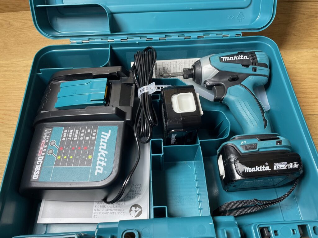電動工具　インパクトドライバー　makita/マキタ　TD134DSHX　買取ました　エコログ佐世保相浦店