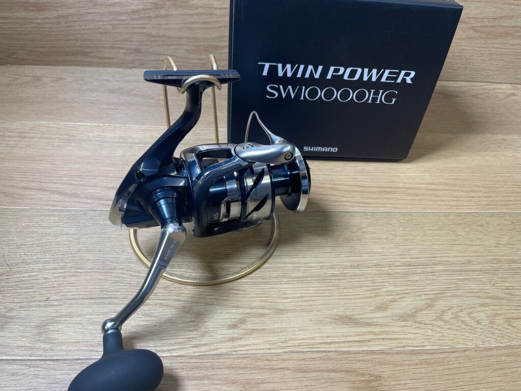 リール　スピニングリール　SHIMANO/シマノ　21ツインパワーSW10000HG　買取ました　エコログ佐世保相浦店