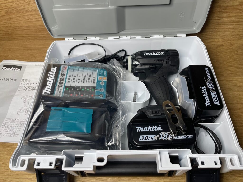 電動工具　インパクトドライバー　makita/マキタ　TD149DRFXB　買取ました　エコログ佐世保相浦店