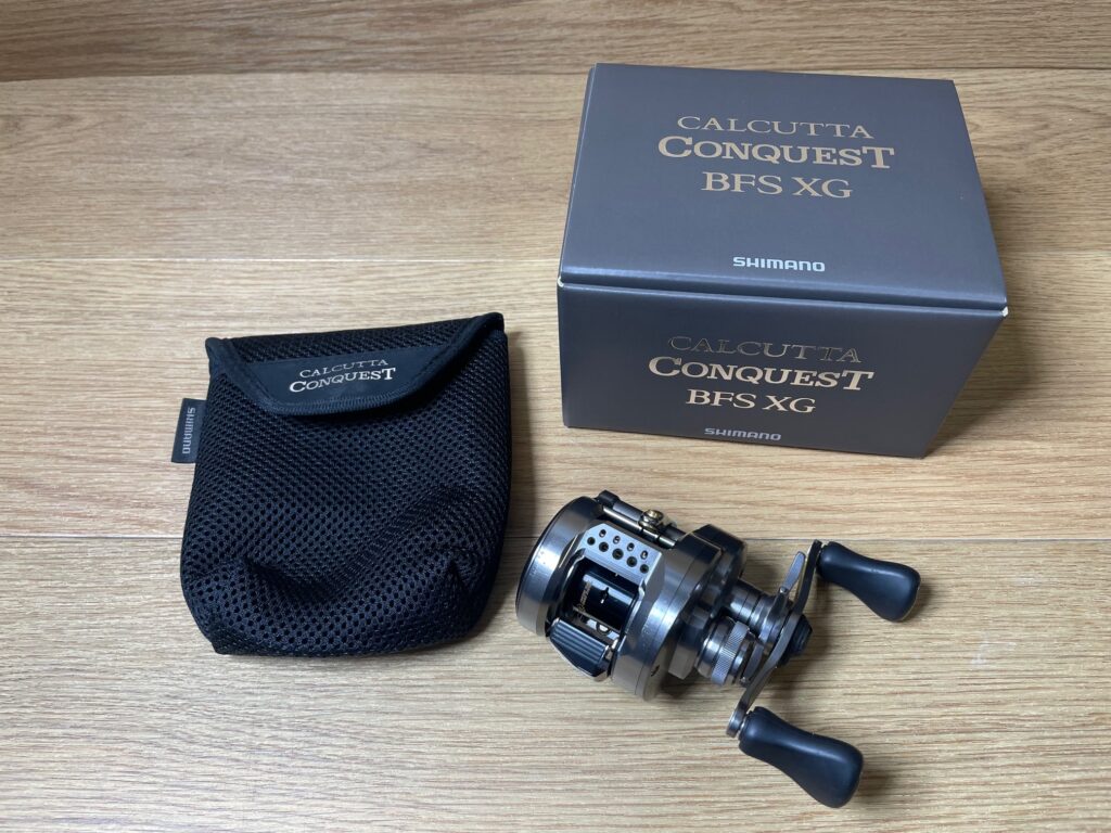 釣具　ベイトリール　SHIMANO/シマノ　23カルカッタコンクエストBFS XG　買取ました　エコログ佐世保相浦店