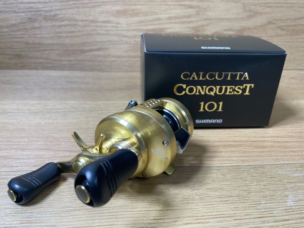 釣具　ベイトリール　SHIMANO/シマノ　21カルカッタコンクエスト101　買取ました　エコログ佐世保相浦店
