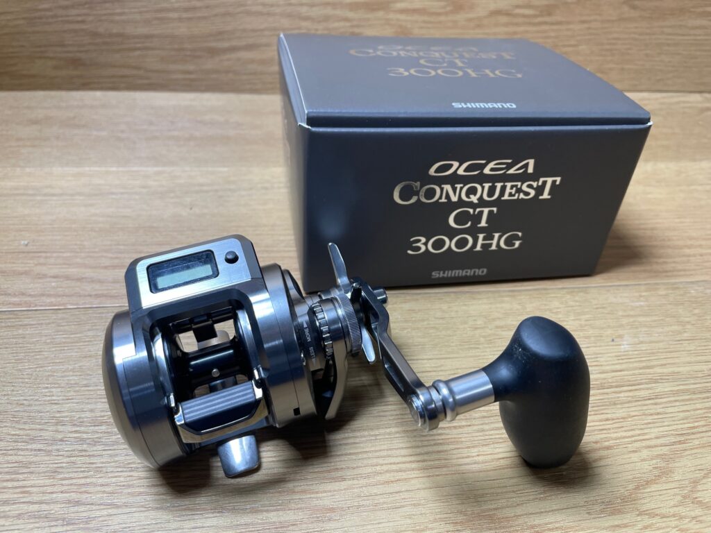 釣具　ベイトリール　SHIMANO/シマノ　24オシアコンクエストCT300HG　買取ました　エコログ佐世保相浦店