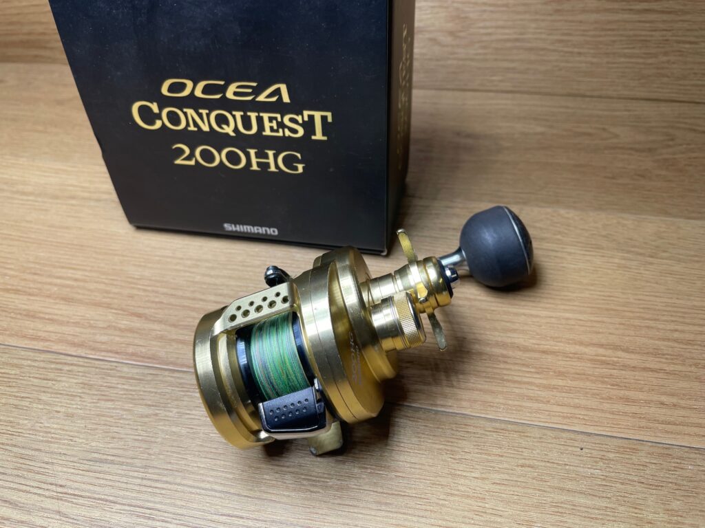 釣具　ベイトリール　SHIMANO/シマノ　14オシアコンクエスト200HG　買取ました　エコログ佐世保相浦店