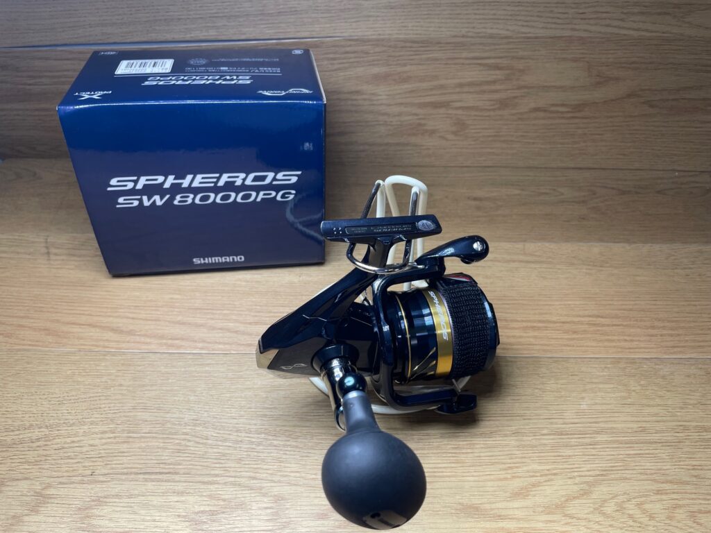 釣具　スピニングリール　SHIMANO/シマノ　21スフェロスSW8000PG　買取ました　エコログ佐世保相浦店