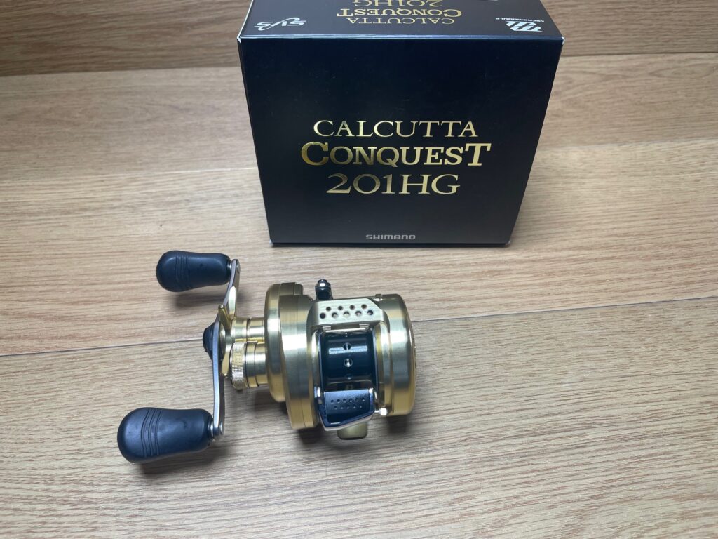 釣具　ベイトリール　SHIMANO/シマノ　15カルカッタコンクエスト201HG　買取ました　エコログ佐世保相浦店