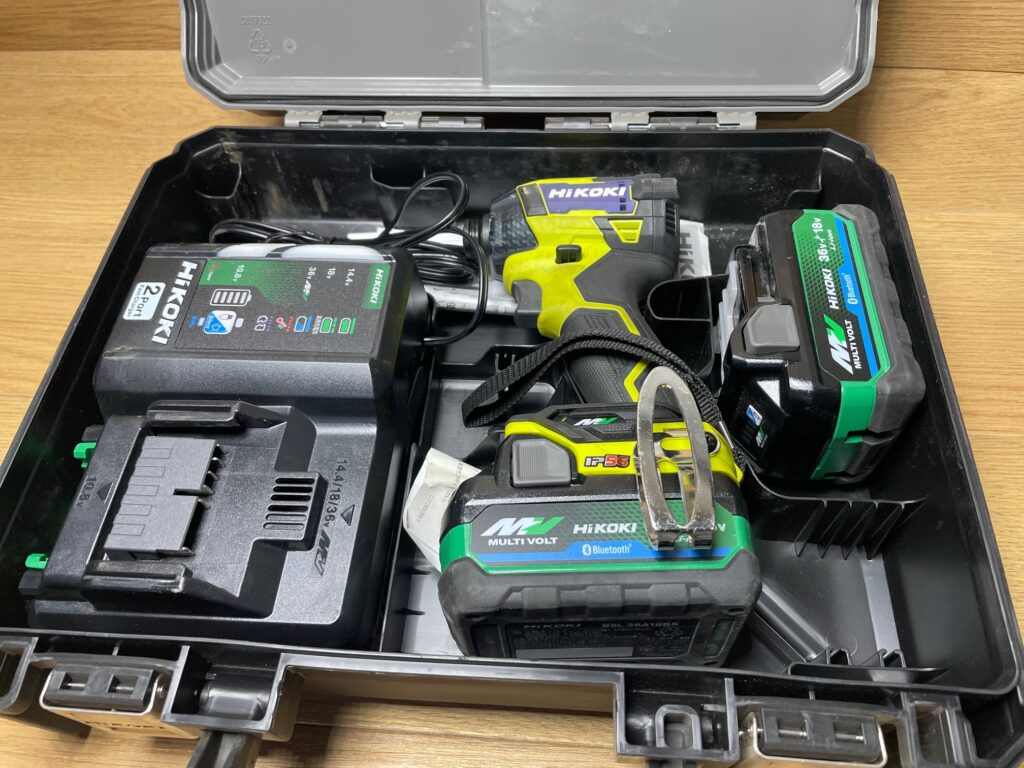 電動工具　インパクトドライバー　HiKOKI/ハイコーキ　WH36DD 2XHYSZ　買取ました　エコログ佐世保相浦店