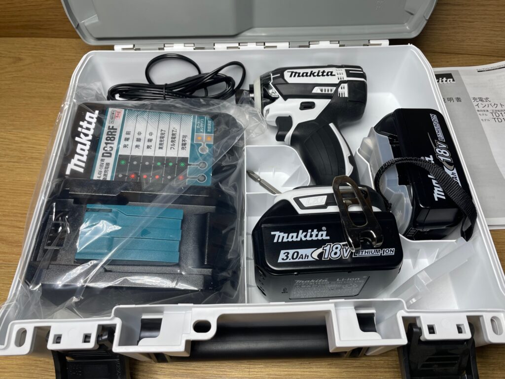 電動工具　インパクトドライバー　makita/マキタ　TD149DRFXW　買取ました　エコログ佐世保相浦店