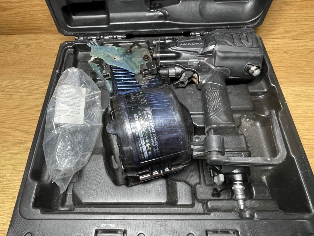 エア工具　高圧釘打機　HiKOKI/ハイコーキ　NV75HR2　買取ました　エコログ佐世保相浦店