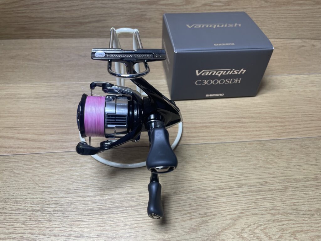 釣具　スピニングリール　SHIMANO/シマノ　23ヴァンキッシュC3000SDH　買取ました　エコログ佐世保相浦店