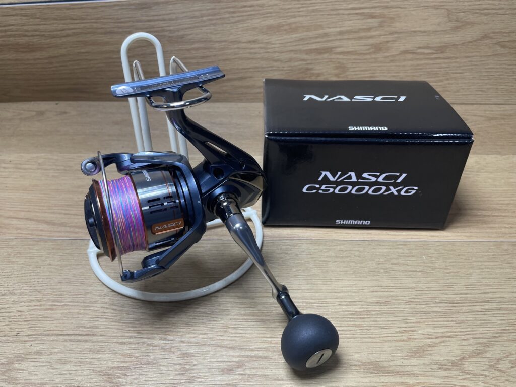 釣具　スピニングリール　SHIMANO/シマノ　26ナスキーC5000XG　買取ました　エコログ佐世保相浦店